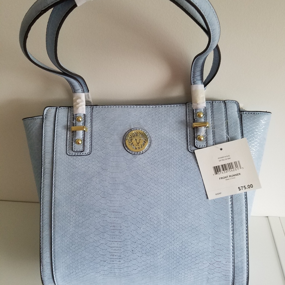 NEW Anne Klein pocket tote